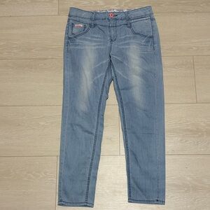 3/$10 Et boîte Light Blue Skinny Jeans